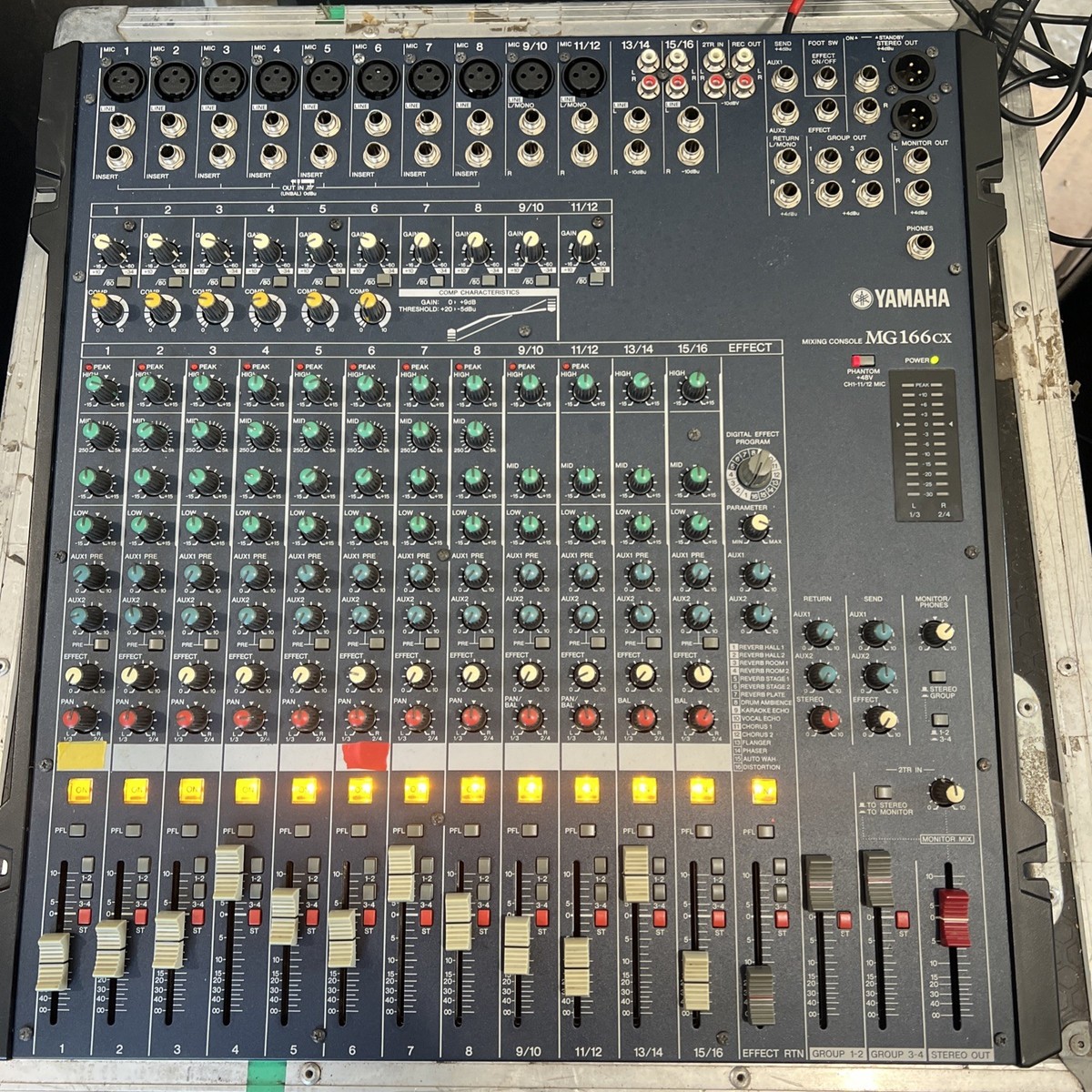 Yamaha MG166CX 16-channel Mixer With Compression Effects for sale