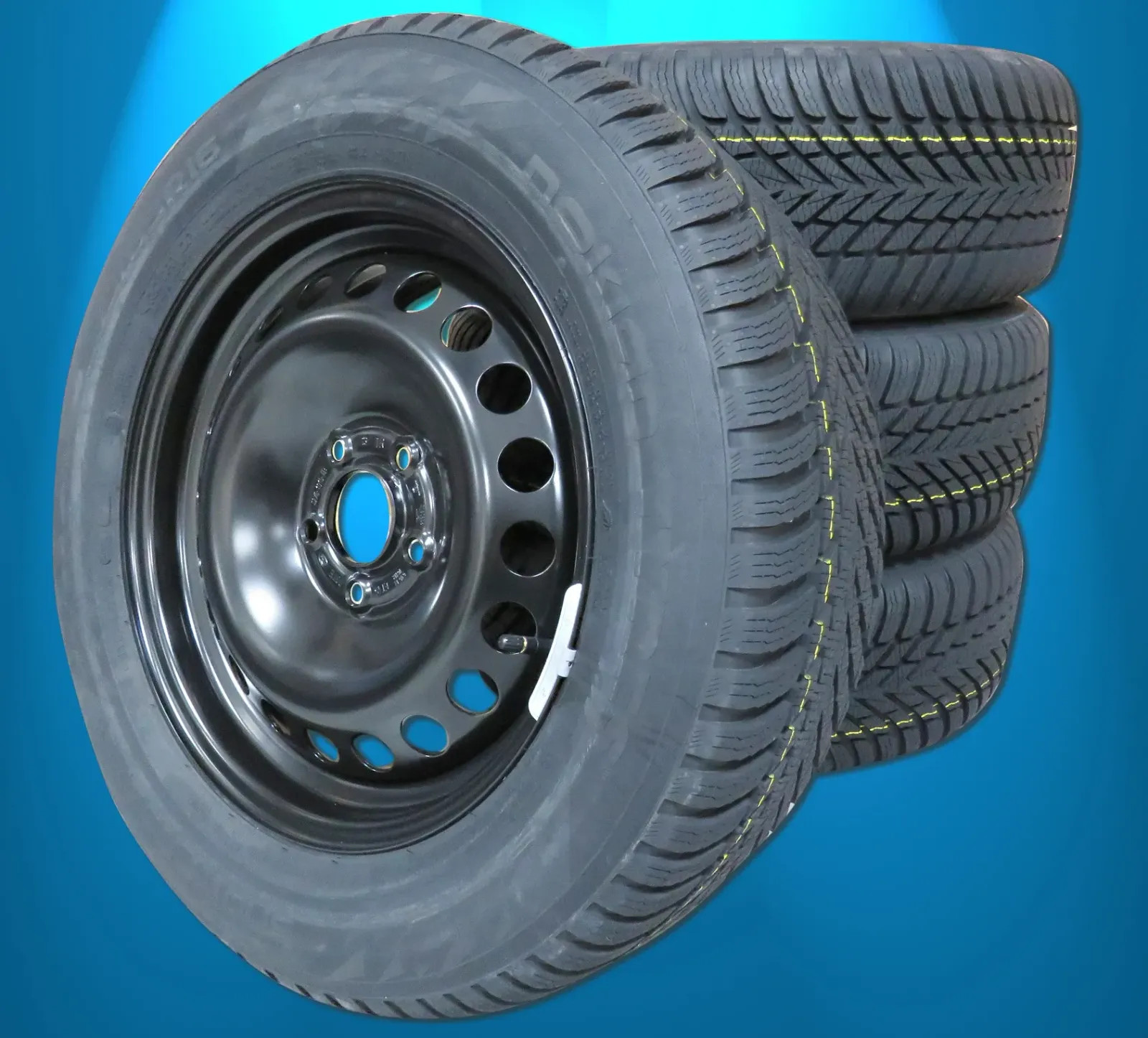 WINTERRÄDER FORD Transit Tourneo Courier 2024 N1P N3P 205 65 16 NOKIAN Stahl RDK - Bild 7