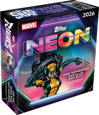 2026 Topps Neon Marvel - Mega Box Pre Order Confirmed