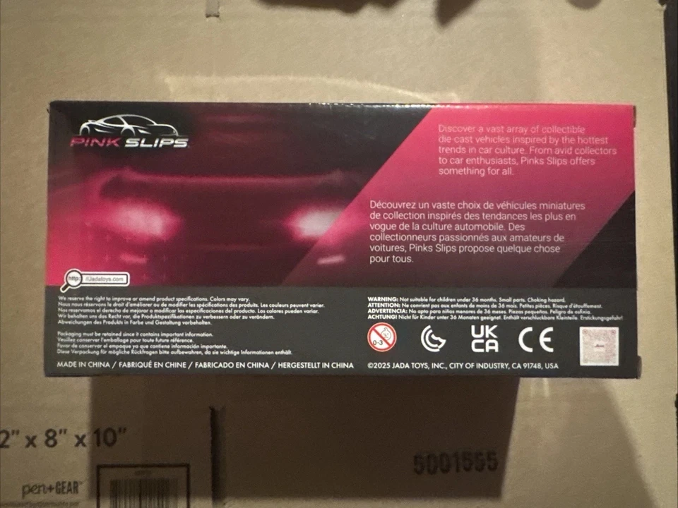 Jada Toys Pink Slips 1/24 2023 JEEP WRANGLER with Removable Doors - Image 3 of 4