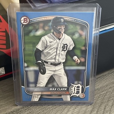 Max Clark 2025 Bowman Blue 137/150 #BP-24 Tigers