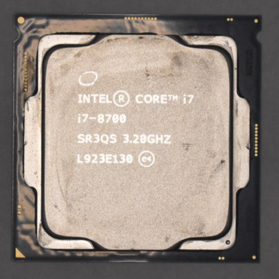 Intel Core i7-8700 Processor (3.7GHz, 6 Cores, LGA 1151) - SR3QR