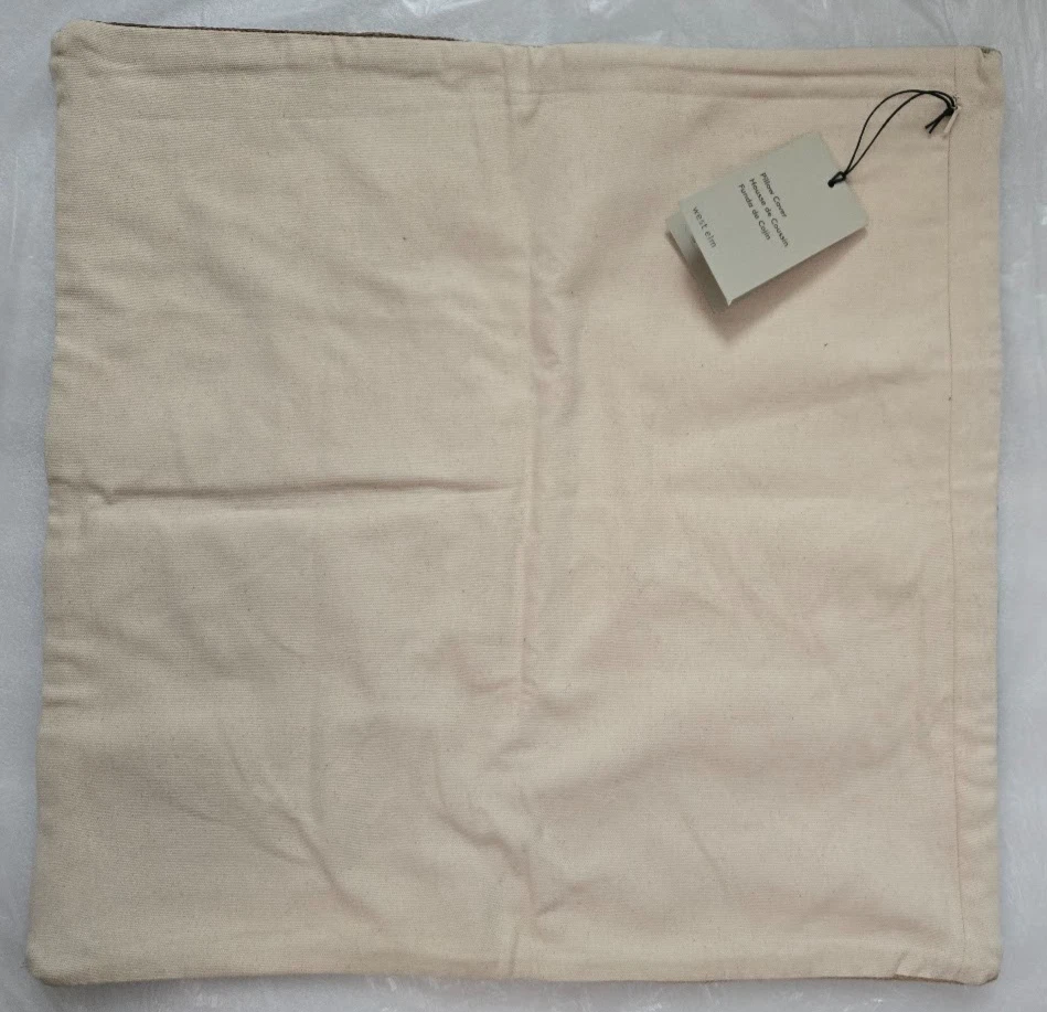 West Elm Mosaic Crewel Pillow Cover 20" x 20" Aegean - Image 2 of 2