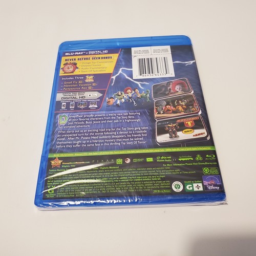 NEW Toy Story of Terror Blu-ray + Digital SEALED Disney Pixar 1 2 3 Movie Disney - Picture 4 of 24