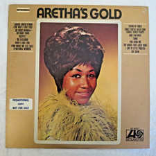 Aretha Franklin – Aretha's Gold LP US 1969 EX/EX Promo WLB Atlantic – SD 8227