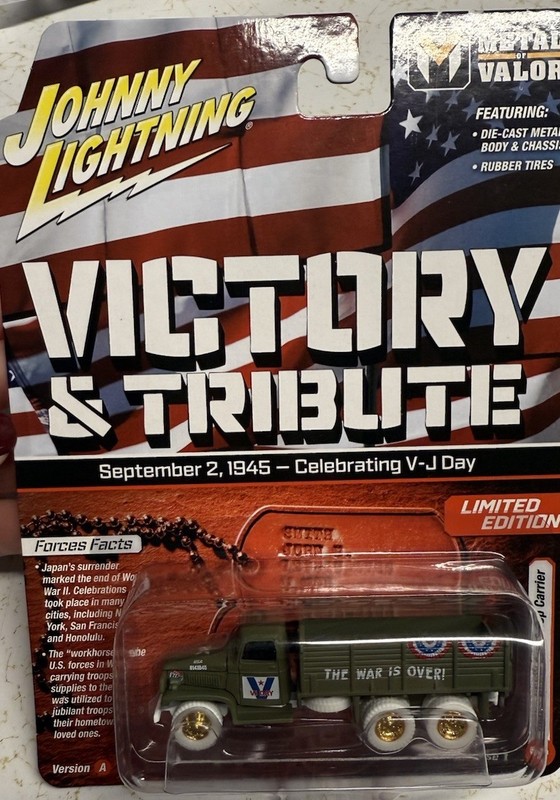 GMC CCKW 6X6 TROOP CARRIER CHASE VICTORY & TRIBUTE V/B JOHNNY LIGHTNING 2025
