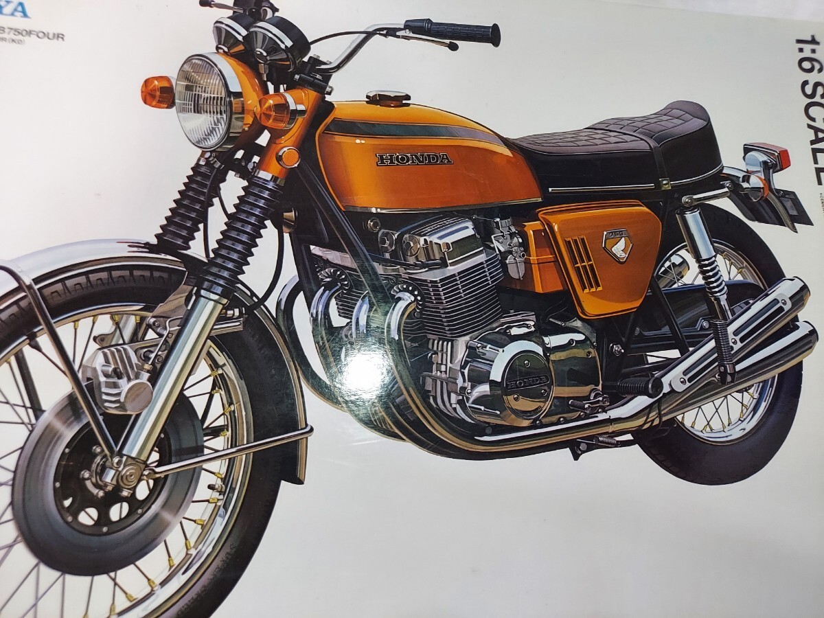 TAMIYA 1/6 ITEM16001 HondaドリームCB750FOUR TAMIYA Scale model 1/6 Honda Dream CB750 FOUR Plastic Model
