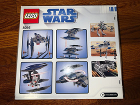 New Sealed LEGO Star Wars 8016 Hyena Droid Bomber 232 Piece Kit 2009