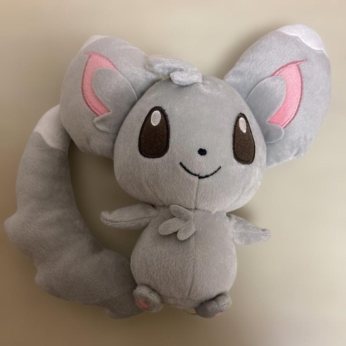 Pokemon Emolga Oshawott Minccino Plush Set Japanese Kawaii Official Toy - Picture 6 of 7
