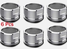 6Pcs Faucet Aerator 2.2 GPM Bathroom Sink Aerator Regular Standard Replacement
