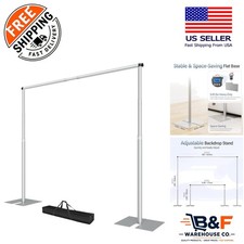 Adjustable 10x10ft Backdrop Stand with Strong Stability for Photography  Events