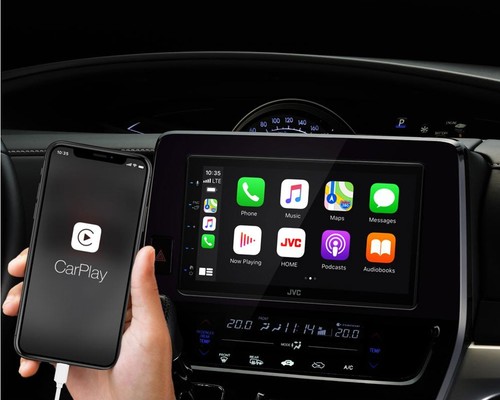 JVC DAB 2DIN Lenkrad Bluetooth USB Autoradio für Mitsubishi 10-12 Outlander - Bild 7 von 12