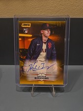 2025 Topps Stadium Club Hayden Birdsong Yellow On-Card Auto - Giants