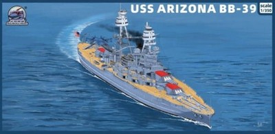 DaLiGeJian Model 1/350 CY102 USS ARIZONA BB-39