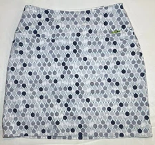 Swing Control Skort Skirt Golf Ball & T, Athletic, Tummy Control, Tennis, Size 8