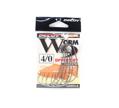 Decoy Worm 9 Upper Cut Worm Hooks Size 4/0 (2076)