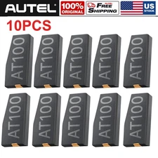 10PCS Autel AT100 Universal Transponder Chip Work for KM100 IM508 IM608 Series