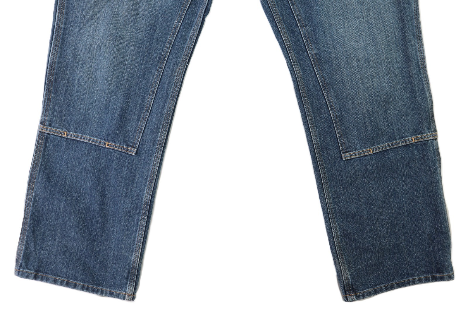 CARHARTT 103328 US Mens 42 x 32 Blue Double Knee Holter Denim Logger Jeans Pants thumbnail 2