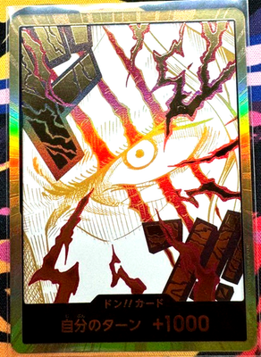 One Piece Card Don Card Shanks Gold Japanese DHL PRB02 | eBay