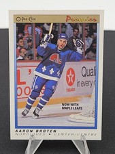 1990-91  O-Pee-Chee Premier Aaron Broten Quebec Nordiques #10