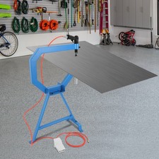 4inch Pneumatic Planishing Hammer Airpress Tool w/ Cast-Iron Stand, Anvil 1/2/3"