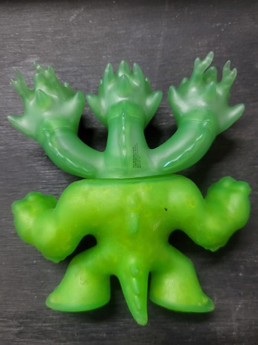 Heroes of Goo Jit Zu Ultra Rare HYDRA by Moose Figure Green Three Heads Squeeze - Picture 2 of 7