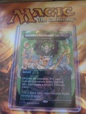 MTG Magic The Gathering - Secret Lair Foil Beholder's Petrification Ray - NM