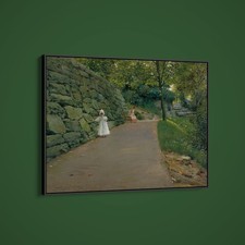 William Merritt Chase - In the Park - Art Print on Paper or Canvas