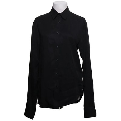Studio Total, Hemd, Größe: M, MELKER TENCEL SHIRT, Schwarz, Tencel #uEr