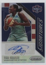 2020 Panini Prizm WNBA Signatures Silver Prizm Tina Charles #SG-TCH Auto 6jx