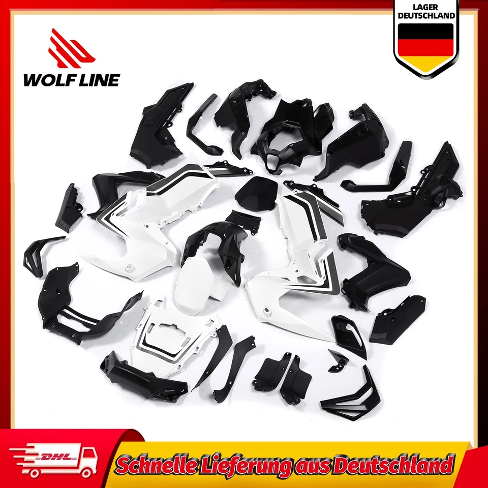 WOLFLINE Komplette ABS Plastiksatz Verkleidung für Honda X-ADV750 2017-2020 2019 - Bild 1 von 4