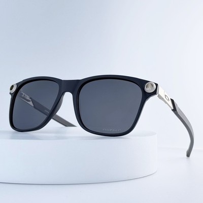 Oakley Apparition OO9451 Satin Black Frame Gray Polarized Sunglasses
