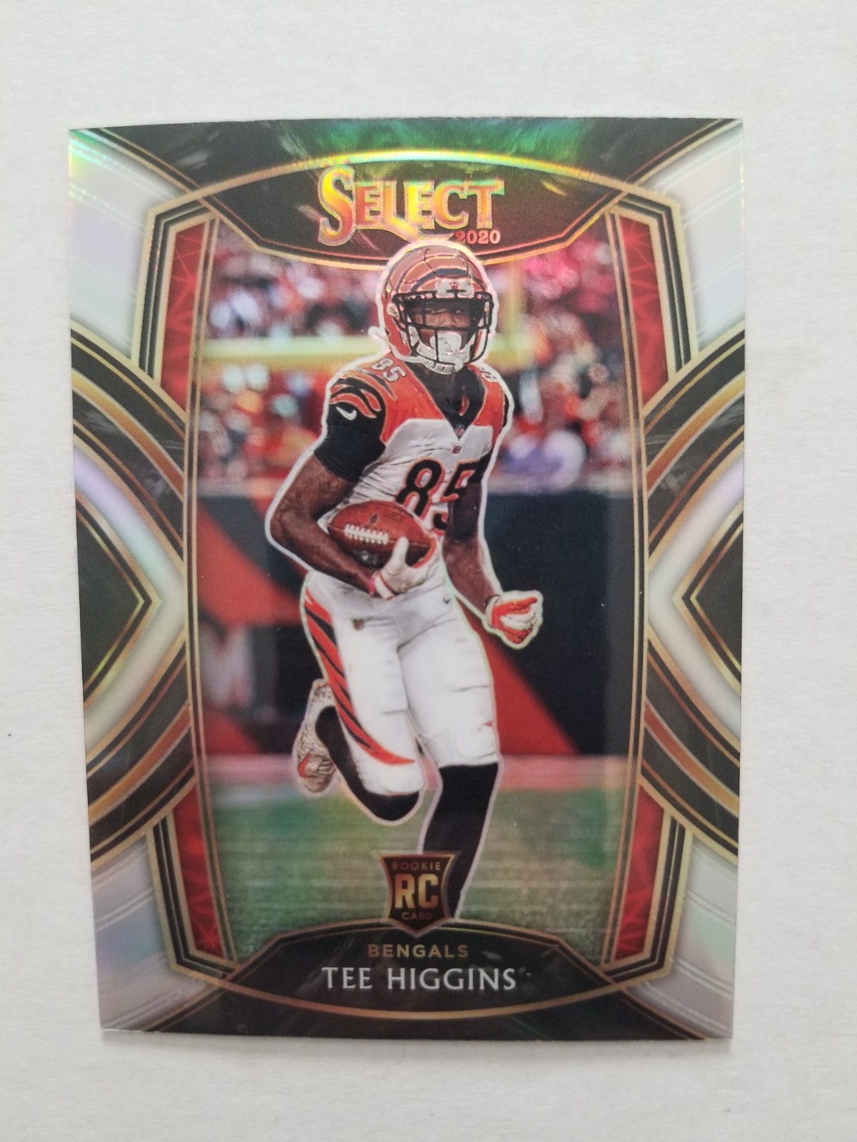 2020 Panini Select - Club Level Tee Higgins #260 Silver Prizm (RC)