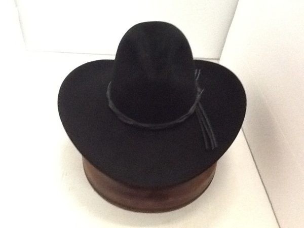Stetson® 6X Gus Black Felt Hat With Free Hat Brush