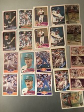 Lot Of Old School Baseball Cards - Topps Nolan Ryan, Mark McGwire And More