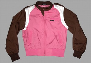 pink members only jacket