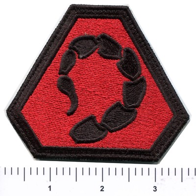C&C NOD Scorpion Emblem Patch Left Shoulder Command Conquer Hook Back