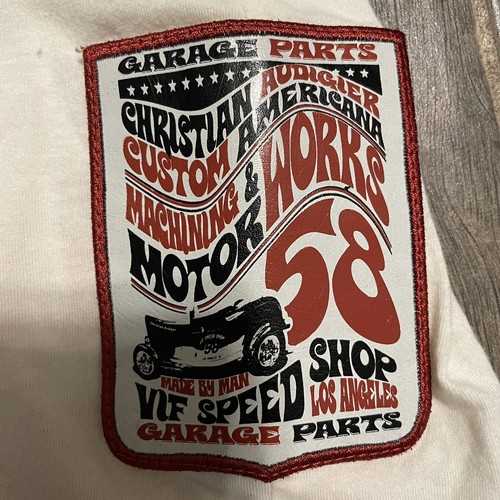 Christian Audigier AOP VIF Speed Shop Racing T-shirt Size S Rare - Picture 7 of 16