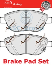 Apec Front Brake Pads Set EO Quality Replacement PAD2000