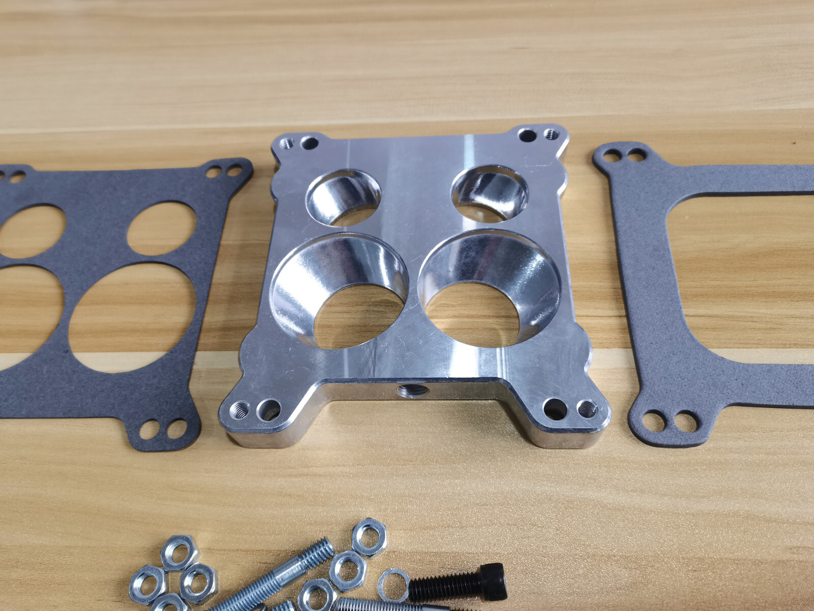 Carburetor Adapter Edelbrock & AFB 4 BBL Carb to Quadrajet Base