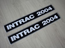Deutz Traktor 2 x  Intrac 2004  Aufkleber Set Logo Sticker Label