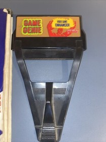 Game Genie GOLD Game Enhancer Galoob (NES) W/ Code Book Missing A Few Pages