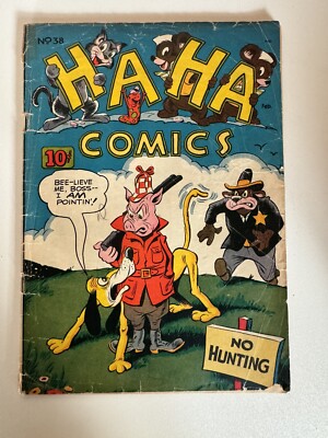 Ha Ha Comics #38 (American Comics Group February 1947) Nice Copy