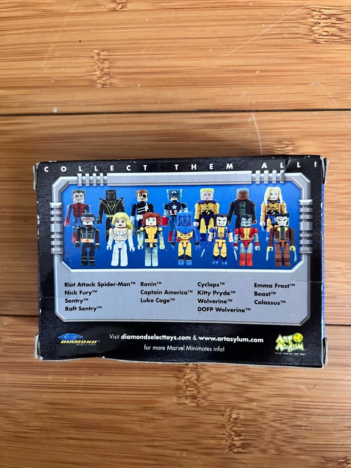 Bnib Marvel Universo Minimates Serie Kitty Pryde & Bestia Mini Figura Juguete - Imagen 3 de 3