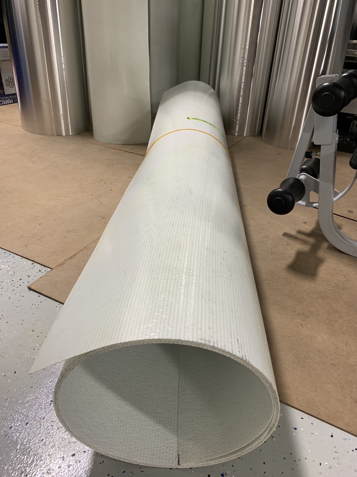 26' x 102" Wide Translucent Roof Coil Truck Trailer Supreme