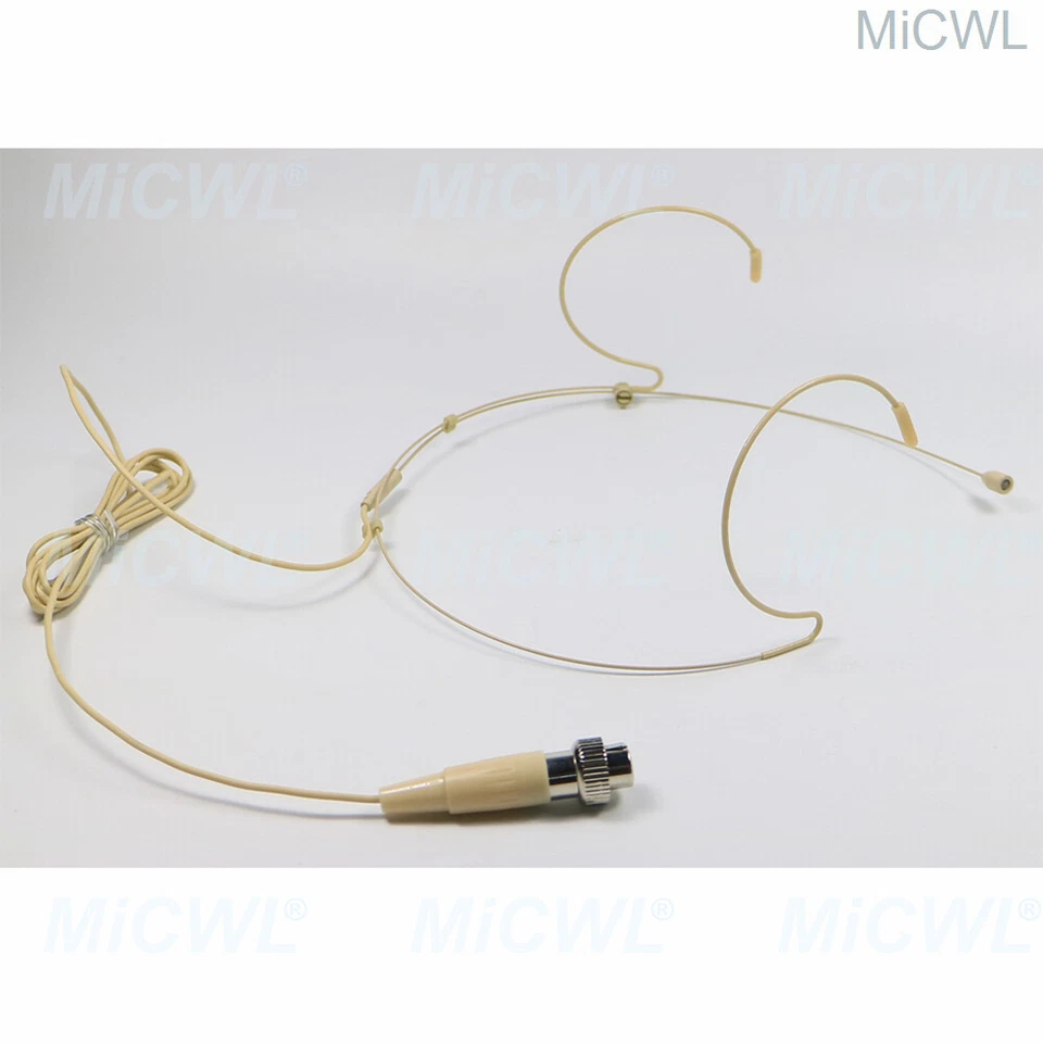 beige ear headset microphone for MiPro wireless system ACT135 - Image 3 of 4