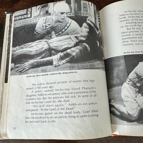 The Mummy Crestwood House Monsters Series Ian Thorne Ex-Library Hardcover RARE - Picture 10 of 16