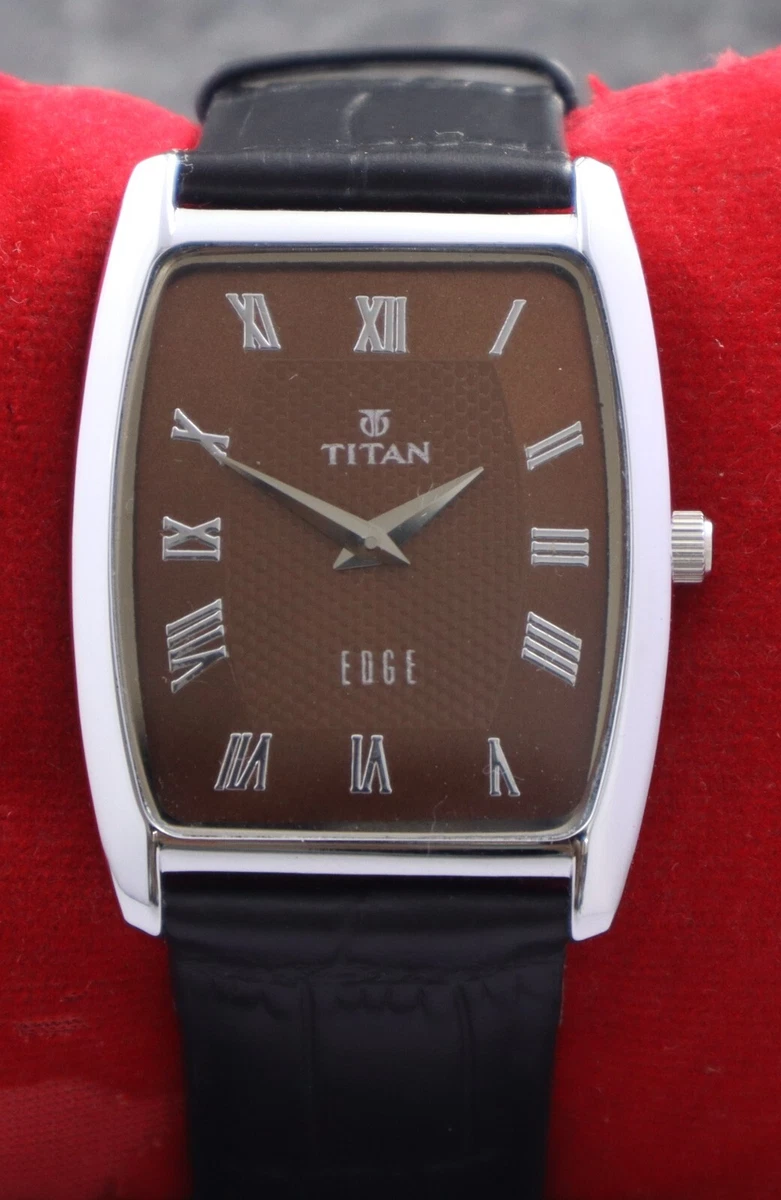 Titan watch rectangular hot sale