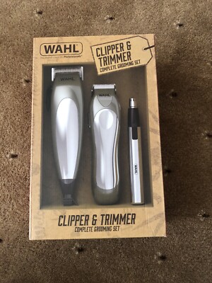 NEU Wahl Premium Geschenkset Haarschneidemaschine mit kompaktem & persönlichem Trimmer