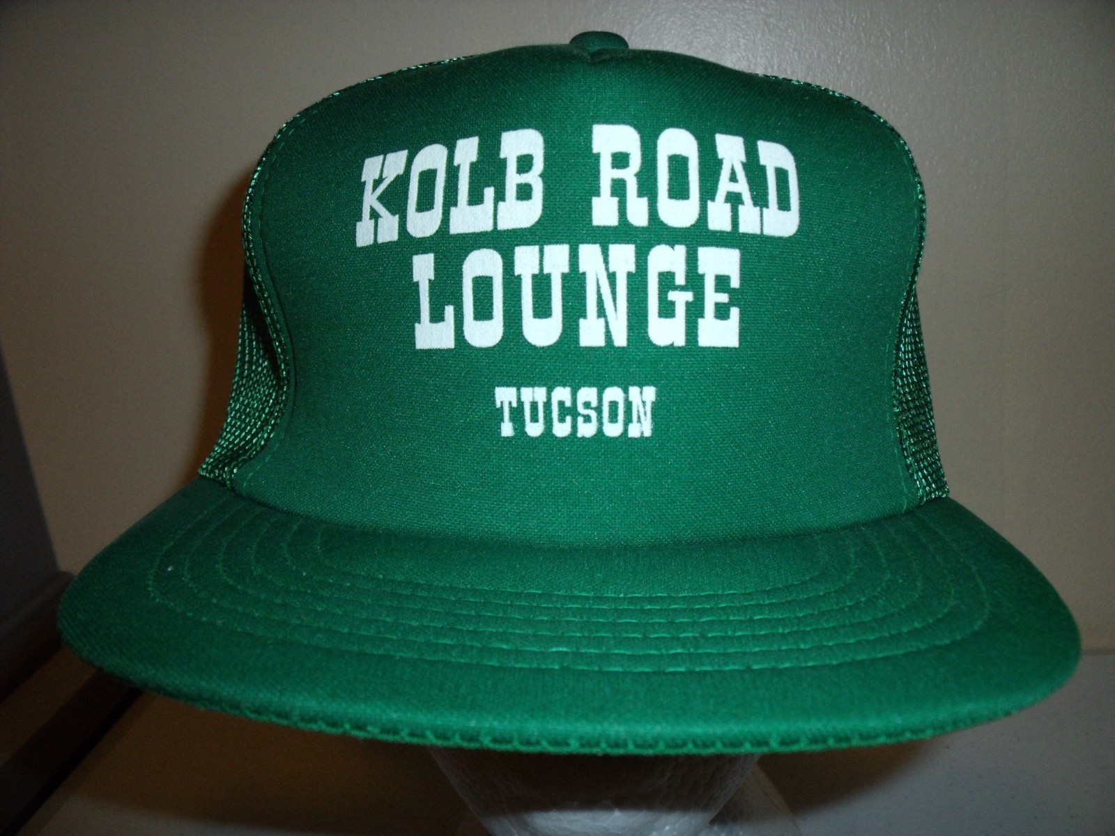 Vintage KOLB ROAD LOUNGE Arizona Mesh Snapback Baseball Cap Trucker Hat Lid K
